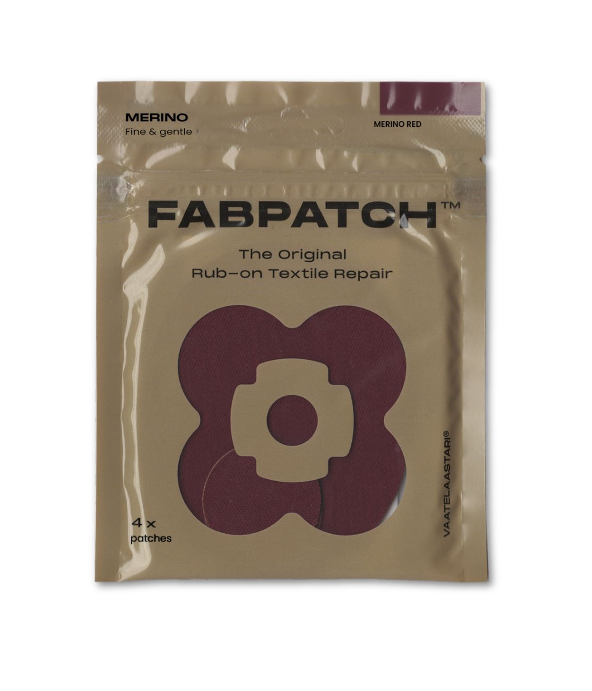 FABPATCH MERINO Red