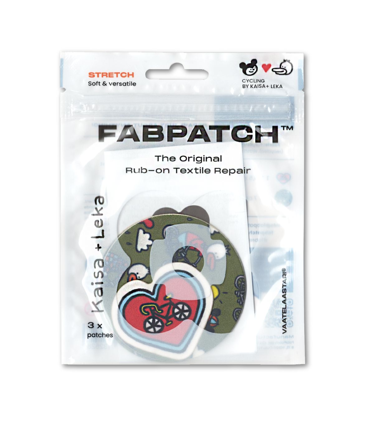 FABPATCH STRETCH Cycling by Kaisa + Leka
