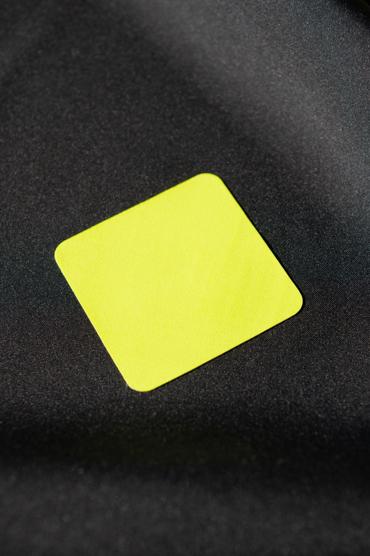 Heijastava HiVis tekstiilipaikka keltainen