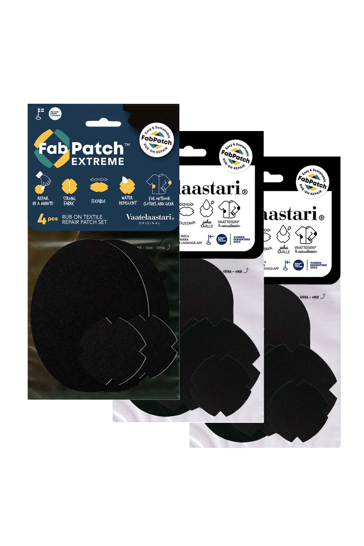 Vaatelaastari FabPatch vaatepaikka