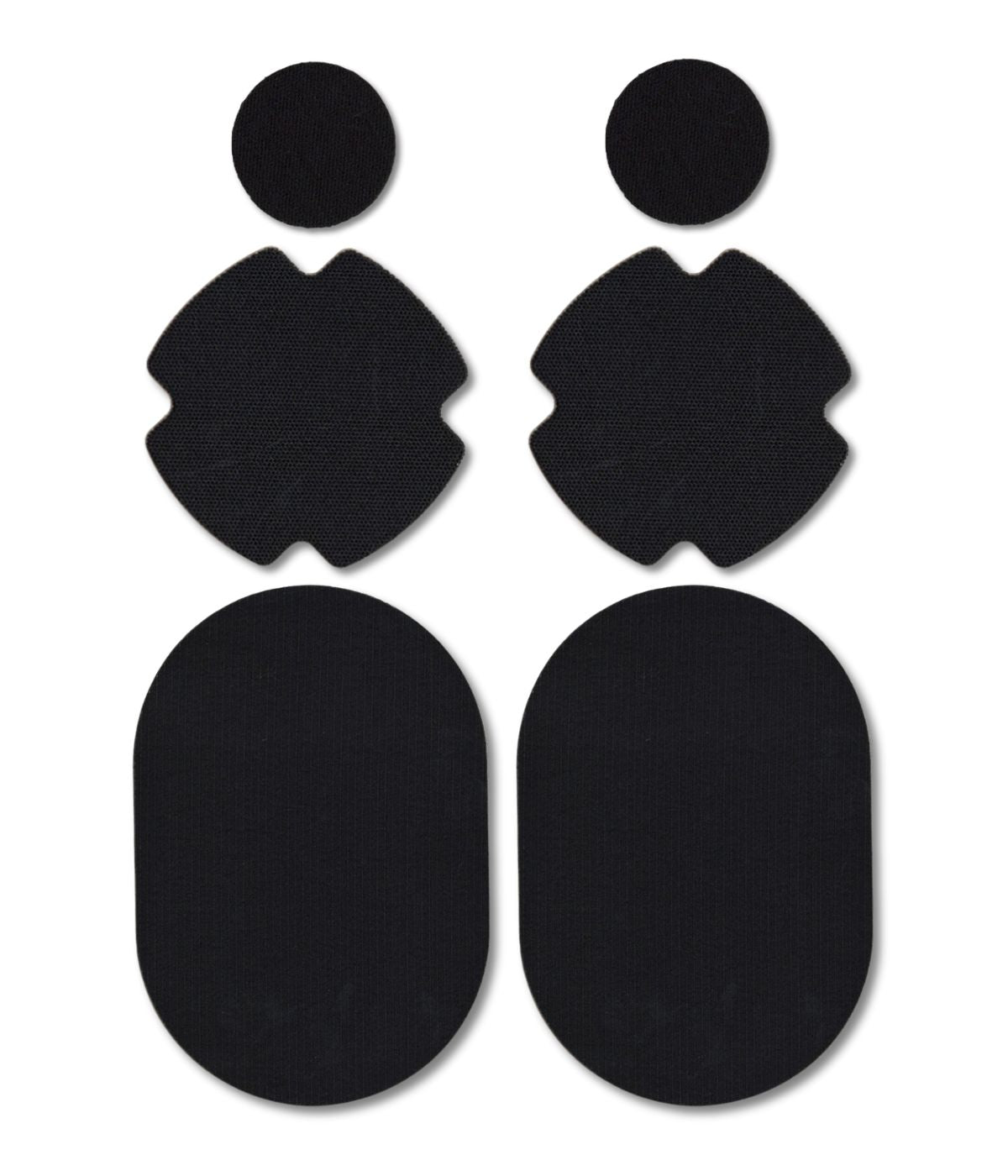 VAATELAASTARI REPAIR KIT TEKSTIILIEN KORJAUSMPAIKKA MUSTA