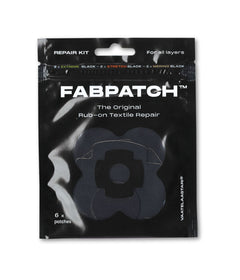 VAATELAASTARI REPAIR KIT TEKSTIILIEN KORJAUSMPAIKKA MUSTA