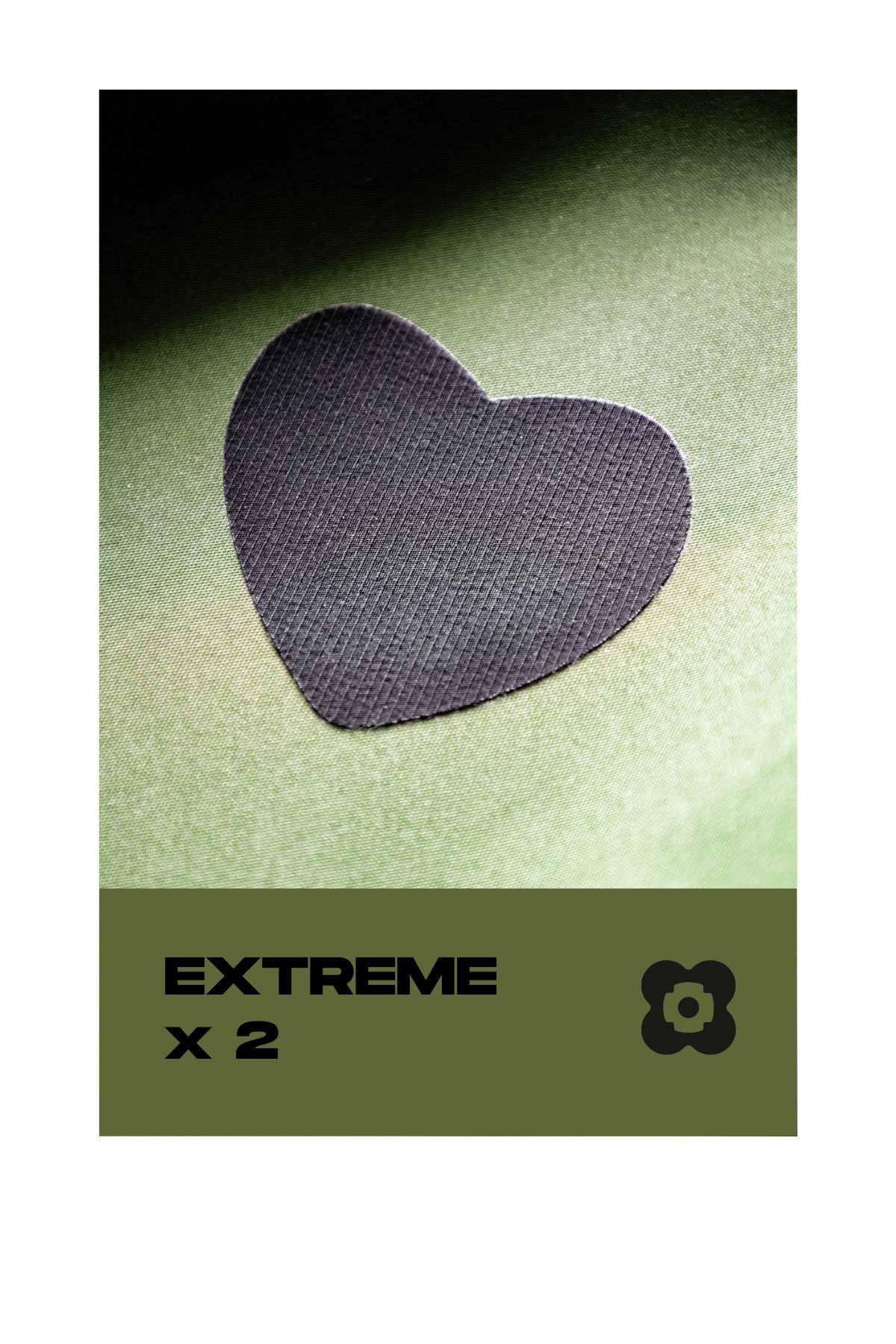 FABPATCH EXTREME Black hearts