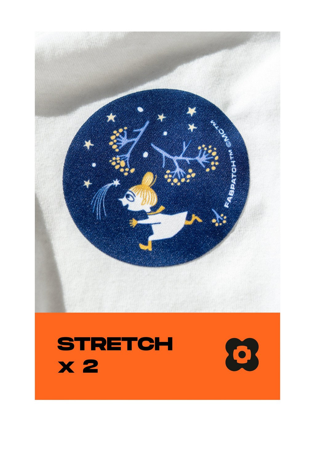 MOOMIN by FABPATCH Shooting star