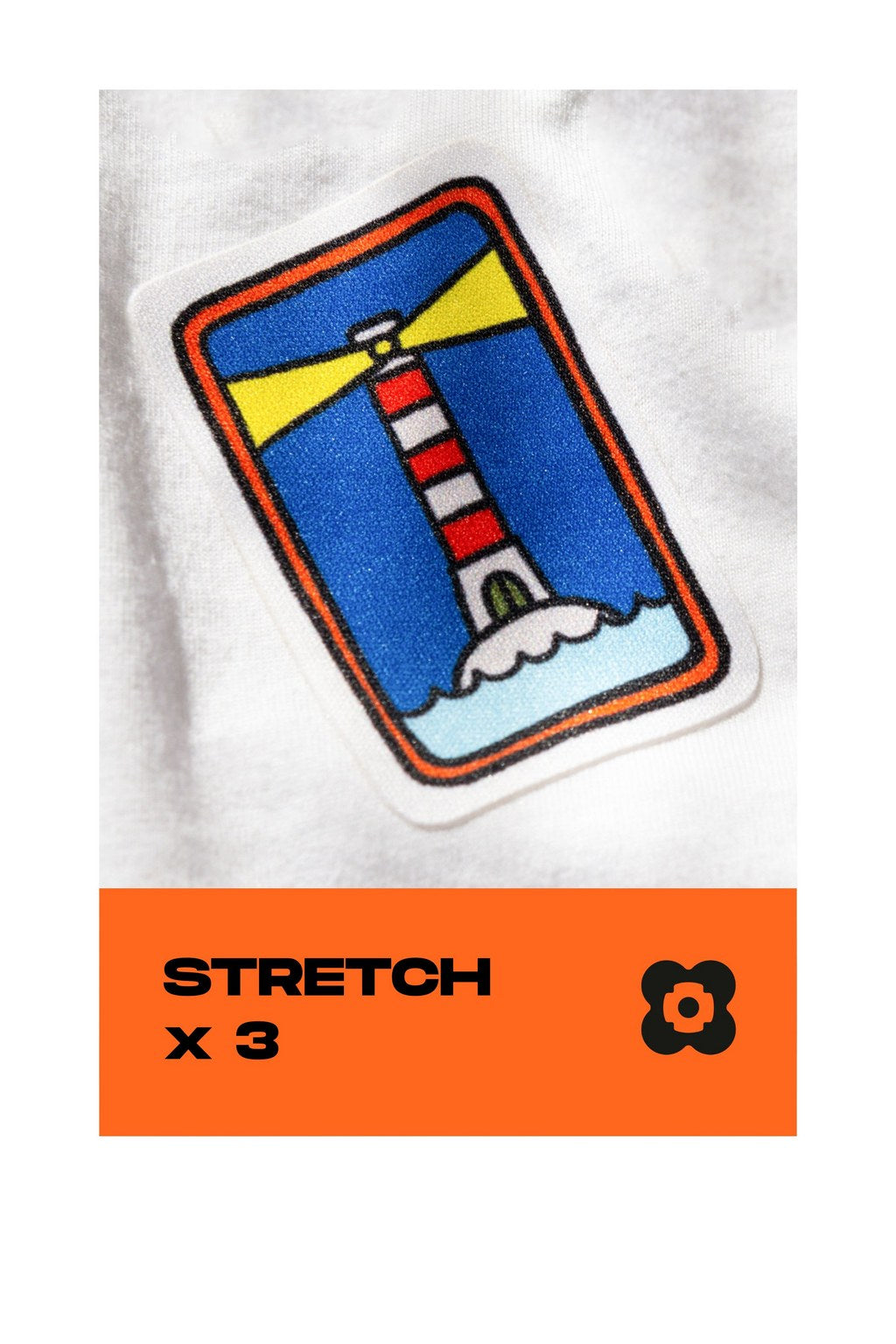 FABPATCH STRETCH Sea by Kaisa + Leka