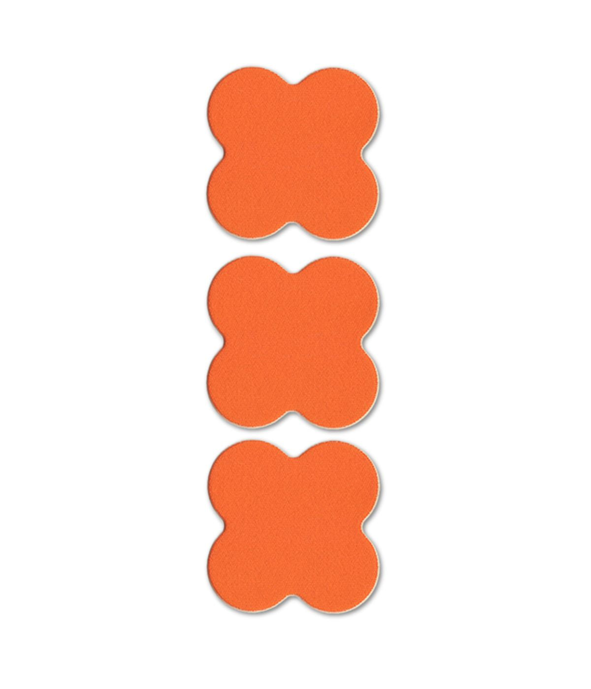FABPATCH STRETCH Orange flowers