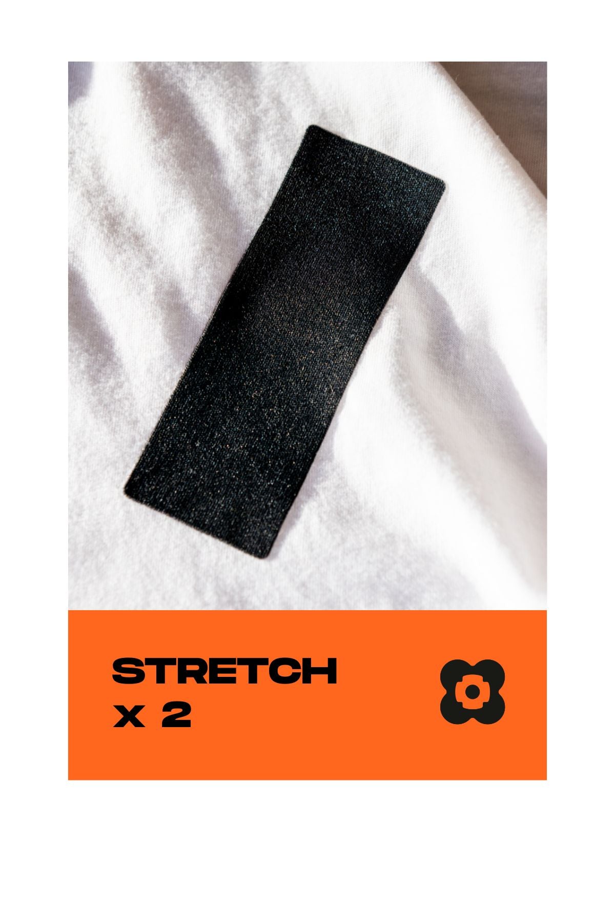 FABPATCH STRETCH Black long